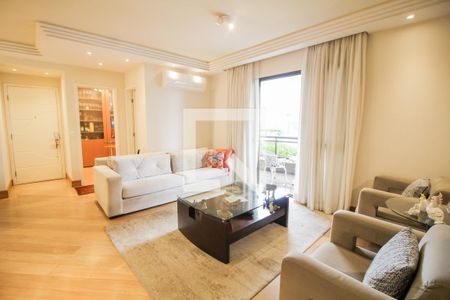 Sala de apartamento à venda com 4 quartos, 168m² em Vila Regente Feijó, São Paulo