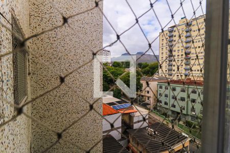 Sala vista de apartamento à venda com 2 quartos, 62m² em Méier, Rio de Janeiro