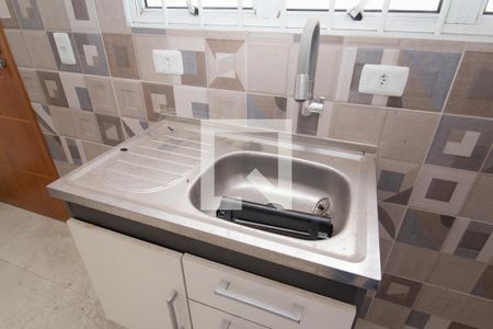 Sala/Cozinha de apartamento para alugar com 1 quarto, 42m² em Moinho Velho, São Paulo