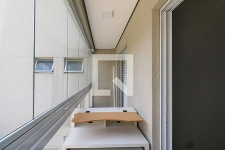 Varanda da Suíte 1 e 2 de apartamento para alugar com 3 quartos, 129m² em Olímpico, São Caetano do Sul