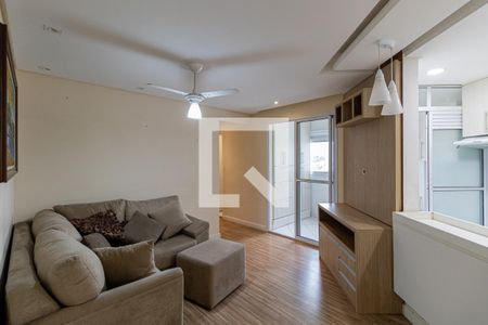 Sala e Cozinha de apartamento à venda com 2 quartos, 52m² em Chácara Cruzeiro do Sul, São Paulo