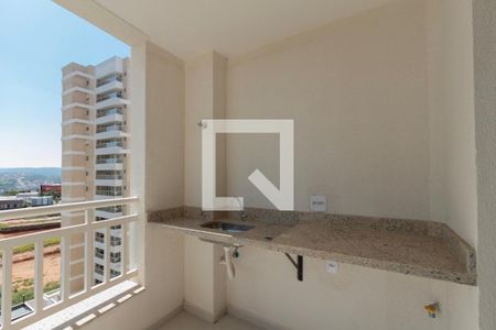 Varanda Sala  de apartamento para alugar com 3 quartos, 66m² em Parque Campolim, Sorocaba