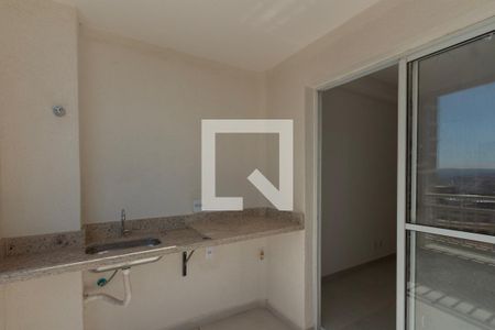 Varanda Sala  de apartamento para alugar com 3 quartos, 66m² em Parque Campolim, Sorocaba
