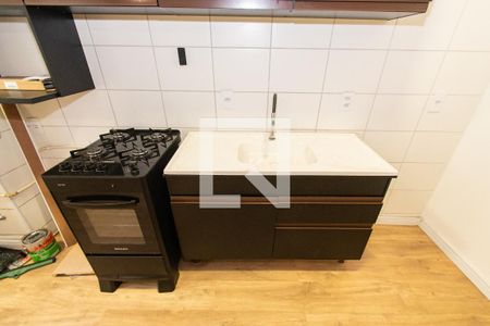 Sala/cozinha de apartamento à venda com 1 quarto, 36m² em Vila Independencia, São Paulo