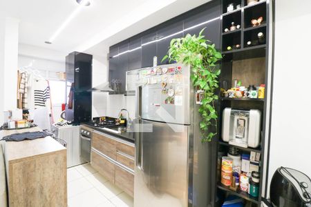 Sala/Cozinha de apartamento para alugar com 1 quarto, 39m² em Santo Amaro, São Paulo