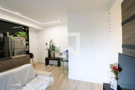 Sala/Cozinha de apartamento para alugar com 1 quarto, 39m² em Santo Amaro, São Paulo