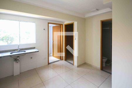 Sala/Cozinha de apartamento para alugar com 2 quartos, 35m² em Vila Regente Feijó, São Paulo