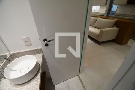 Lavabo de apartamento à venda com 1 quarto, 55m² em Nova Campinas, Campinas