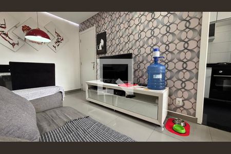 Sala de apartamento para alugar com 2 quartos, 48m² em Nova Petrópolis, São Bernardo do Campo