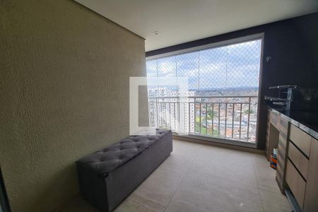 Varanda Gourmet de apartamento à venda com 3 quartos, 76m² em Chácara Belenzinho, São Paulo