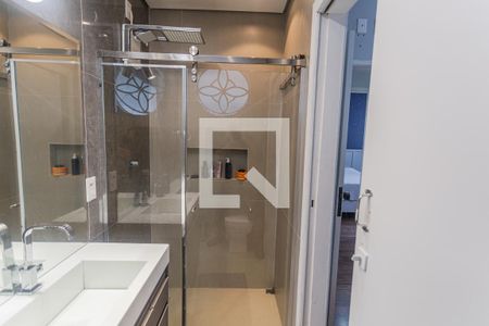 Banheiro da Suíte de apartamento para alugar com 3 quartos, 100m² em Santo Antônio, Belo Horizonte