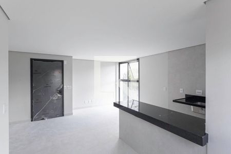 Sala/Cozinha de apartamento à venda com 2 quartos, 61m² em Santo Antônio, Belo Horizonte