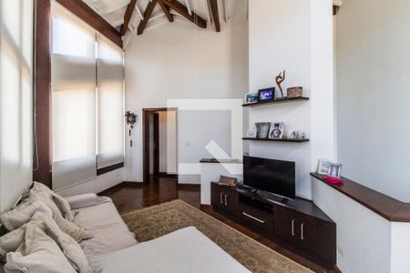 Sala de casa de condomínio para alugar com 4 quartos, 450m² em Residencial Onze (alphaville), Santana de Parnaíba