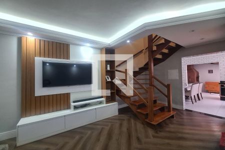 Sala de casa de condomínio para alugar com 2 quartos, 108m² em Vila Antonieta, São Paulo