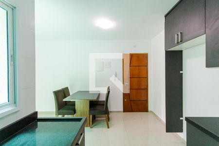 Sala/Cozinha de apartamento à venda com 2 quartos, 42m² em Parque Capuava, Santo André
