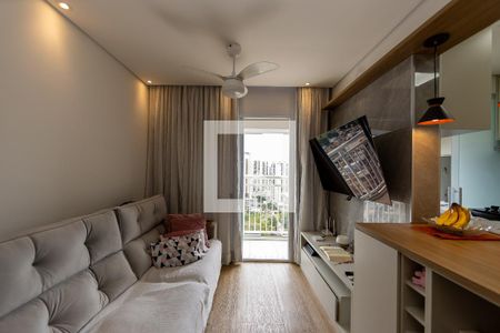 Sala_Cozinha - Conjugada de apartamento à venda com 2 quartos, 60m² em Centro, Barueri