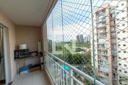 Varanda da Sala de apartamento para alugar com 2 quartos, 72m² em Jardim Tupanci, Barueri