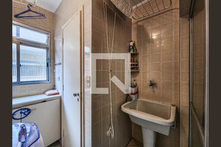 Área de Serviço de apartamento para alugar com 1 quarto, 86m² em Marapé, Santos
