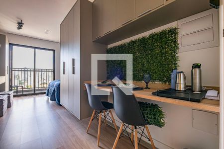 Studio de kitnet/studio para alugar com 1 quarto, 25m² em Pinheiros, São Paulo
