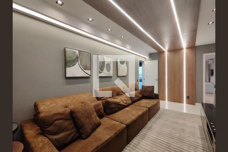 Sala de estar de apartamento à venda com 4 quartos, 206m² em Barra da Tijuca, Rio de Janeiro