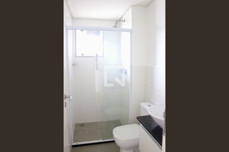 Banheiro de kitnet/studio à venda com 1 quarto, 36m² em Vila Augusta, Guarulhos