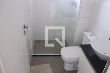 Banheiro de kitnet/studio à venda com 1 quarto, 36m² em Vila Augusta, Guarulhos