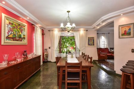 Sala de Jantar de casa à venda com 4 quartos, 478m² em Vila Sonia, São Paulo