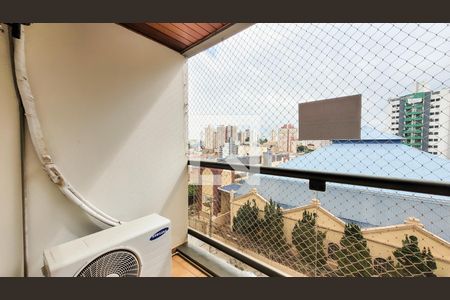 Varanda de apartamento à venda com 2 quartos, 80m² em Centro, Campinas