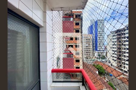 Sacada de apartamento para alugar com 1 quarto, 38m² em Vila Tupi, Praia Grande