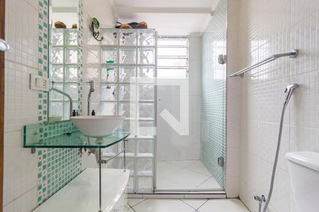 Banheiro Social de apartamento à venda com 1 quarto, 54m² em Brás, São Paulo