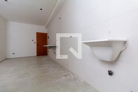 Sala, Cozinha e área de serviço de apartamento à venda com 2 quartos, 45m² em Vila Ré, São Paulo