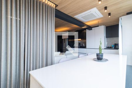Sala de Jantar de apartamento à venda com 1 quarto, 55m² em Vila Olímpia, São Paulo