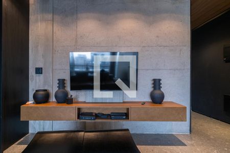 Sala de apartamento à venda com 1 quarto, 55m² em Vila Olímpia, São Paulo