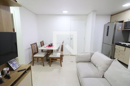 Sala de apartamento à venda com 2 quartos, 48m² em Padroeira, Osasco