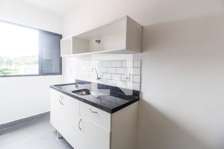 Cozinha de kitnet/studio para alugar com 1 quarto, 25m² em Jardim das Belezas, Carapicuíba