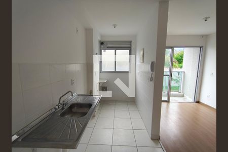 Sala/Cozinha de apartamento à venda com 2 quartos, 49m² em Pechincha, Rio de Janeiro