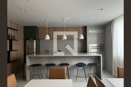 Área comum - Salão de festas de kitnet/studio à venda com 1 quarto, 26m² em Perdizes, São Paulo