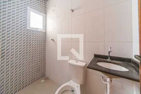 Banheiro  de apartamento à venda com 2 quartos, 110m² em Vila Helena, Santo André