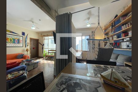 Sala de apartamento à venda com 1 quarto, 78m² em Higienópolis, São Paulo