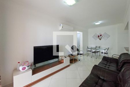 Sala de apartamento para alugar com 2 quartos, 87m² em Vila Assuncao, Praia Grande