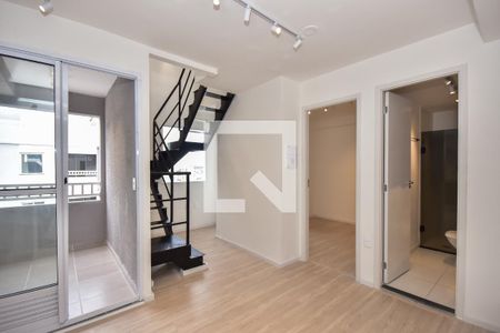 Sala/Cozinha de apartamento para alugar com 1 quarto, 58m² em Vila Plana, São Paulo