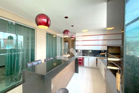 Espaço Gourmet de apartamento à venda com 3 quartos, 220m² em Lourdes, Belo Horizonte