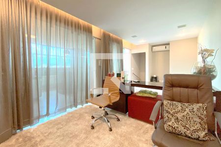 Sal de Estar cobertura de apartamento para alugar com 4 quartos, 220m² em Lourdes, Belo Horizonte