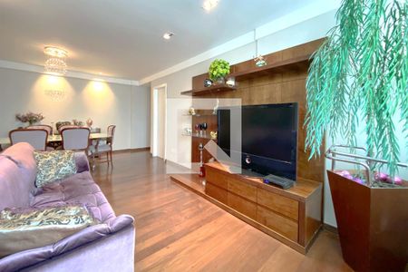 Sala de Estar de apartamento à venda com 3 quartos, 220m² em Lourdes, Belo Horizonte