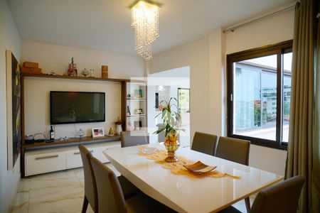 Sala de Jantar de casa de condomínio à venda com 3 quartos, 680m² em Charitas, Niterói