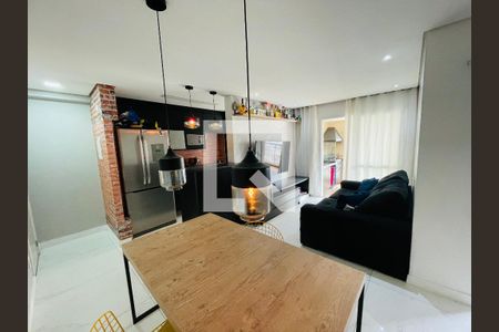 Sala de Jantar de apartamento à venda com 2 quartos, 64m² em Jardim Flor da Montanha, Guarulhos