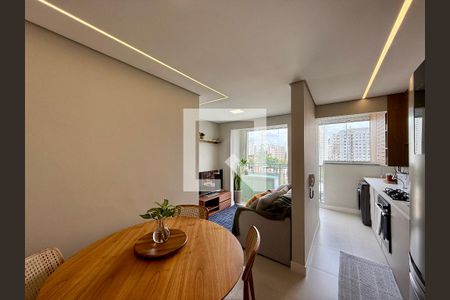 Sala  de apartamento à venda com 2 quartos, 44m² em Vila Cruzeiro, São Paulo