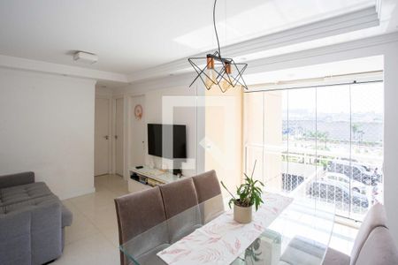 Sala de apartamento à venda com 2 quartos, 55m² em Piraporinha, Diadema