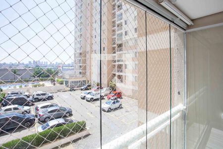 Varanda da Sala de apartamento à venda com 2 quartos, 55m² em Piraporinha, Diadema