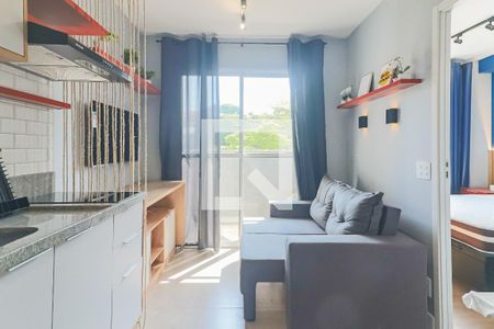 Sala/Cozinha de apartamento para alugar com 1 quarto, 24m² em Vila Butantã, São Paulo